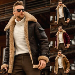 Winter Jacket With Fur Collar