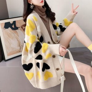 Thick Long Sweater Cardigan