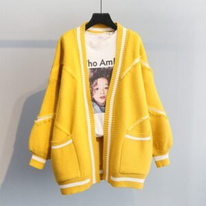 Knit Cardigan Sweater Coat