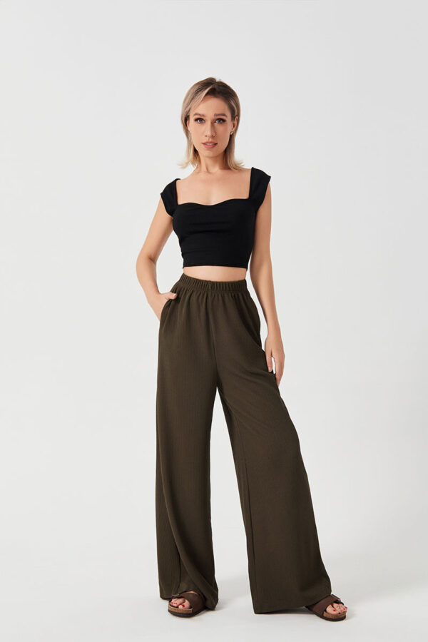 Loose Comfortable Wide-leg Pants - Image 5