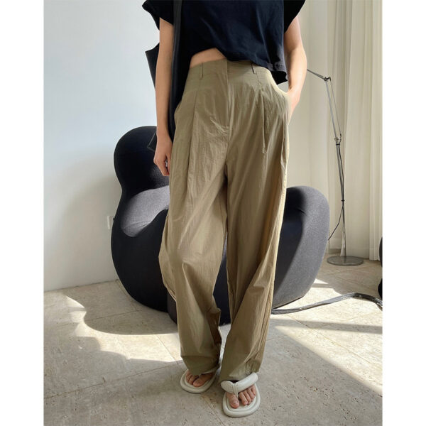 Breathable High Waist Casual Pants