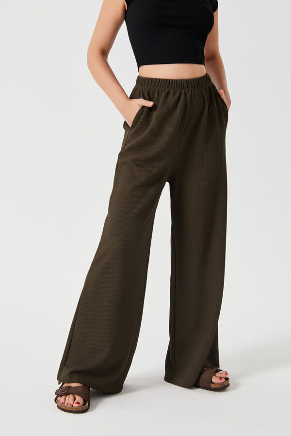 Loose Comfortable Wide-leg Pants - Image 4