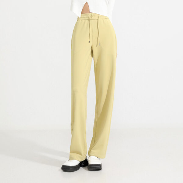 Loose Drooping Straight Wide-leg Pants - Image 6