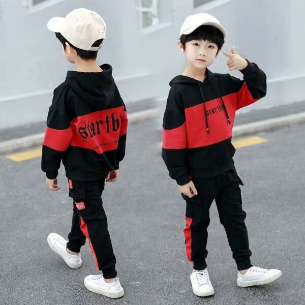 Boys Autumn Spring Sweater and Pants - Image 2