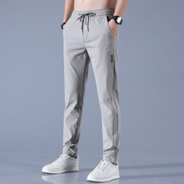 Ice Silk Breathable Tracksuit Pants - Image 3