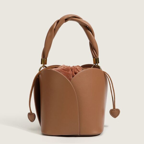 Genuine Leather Sling Shoulder Bag - Image 3