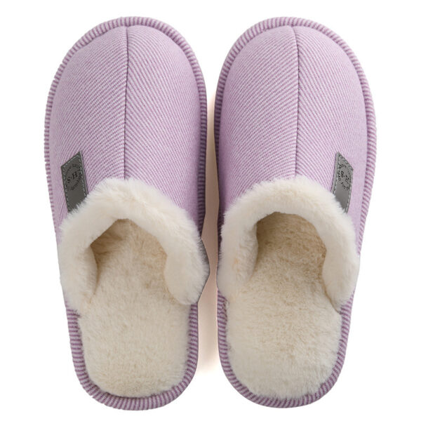 Warm Cotton Velvet Slippers - Image 8