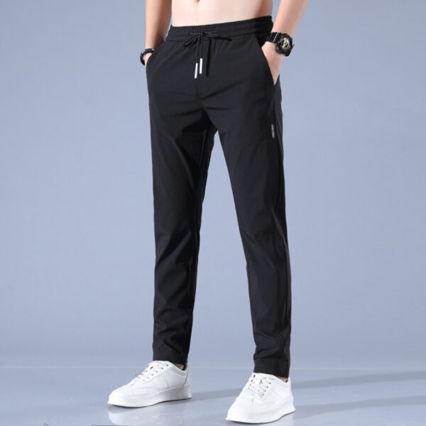 Ice Silk Breathable Tracksuit Pants - Image 5