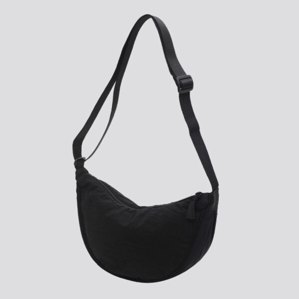 Nylon Messenger Dumplings Shoulder Bag - Image 4