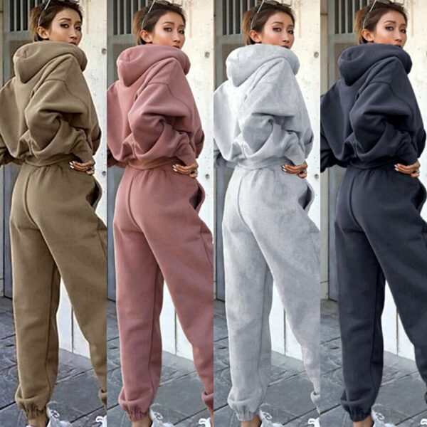 New Casual Hoodie Sports Suit