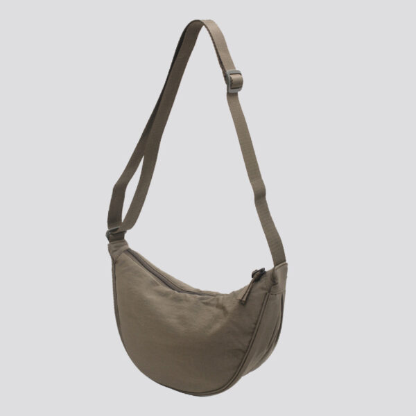 Nylon Messenger Dumplings Shoulder Bag - Image 8