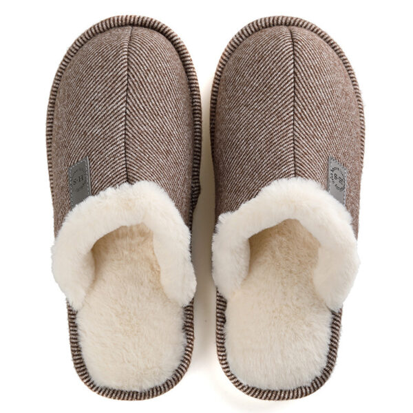 Warm Cotton Velvet Slippers - Image 6