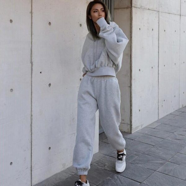 New Casual Hoodie Sports Suit - Image 8