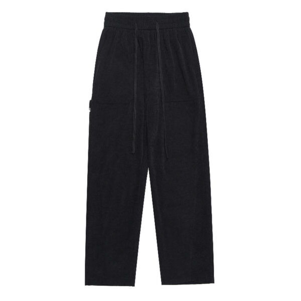 Retro Corduroy Straight Casual Pants - Image 2