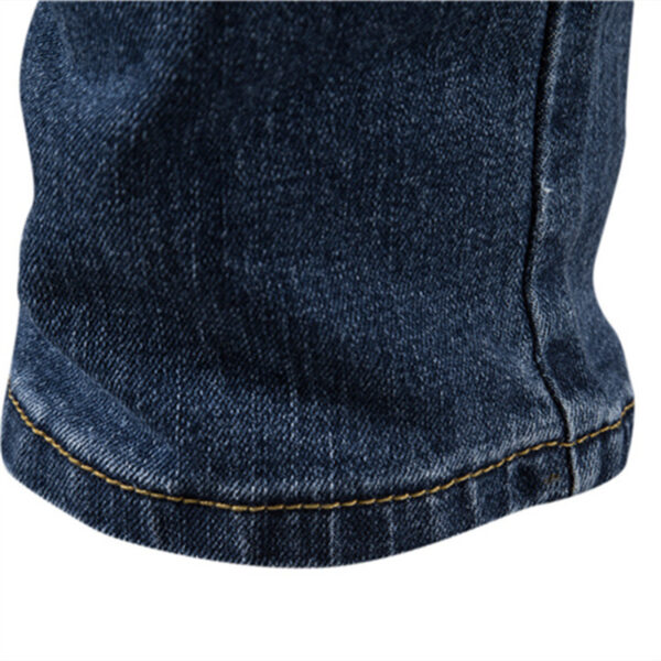 Micro-elastic Casual Washed Jeans - Image 4