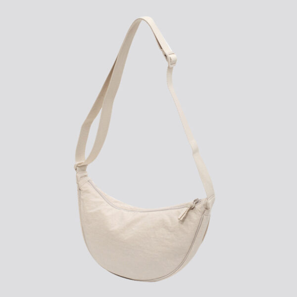 Nylon Messenger Dumplings Shoulder Bag - Image 3