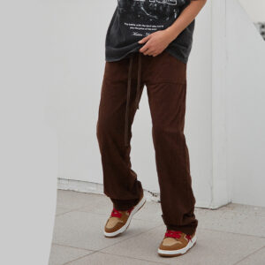 Retro Corduroy Straight Casual Pants