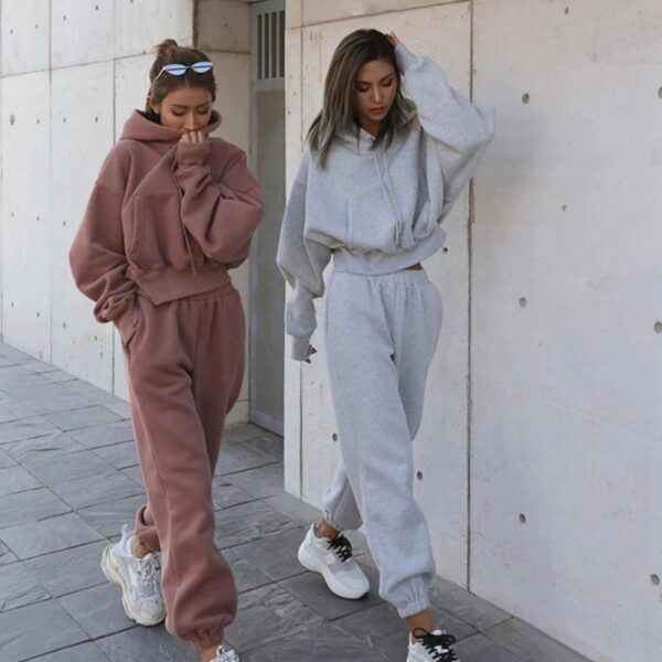 New Casual Hoodie Sports Suit - Image 3