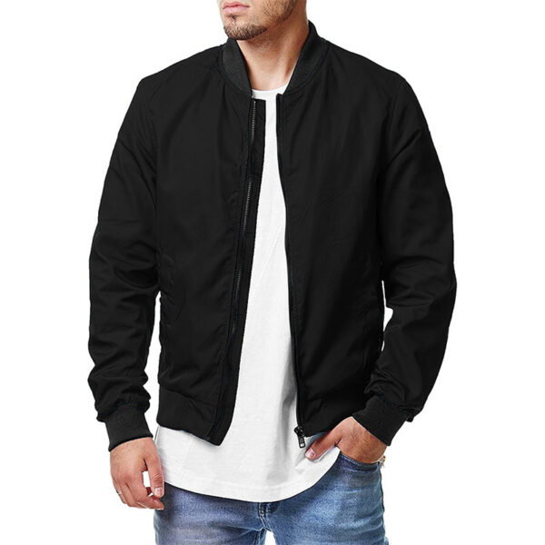 Polyester Baseball  Casual Jacket - Image 6