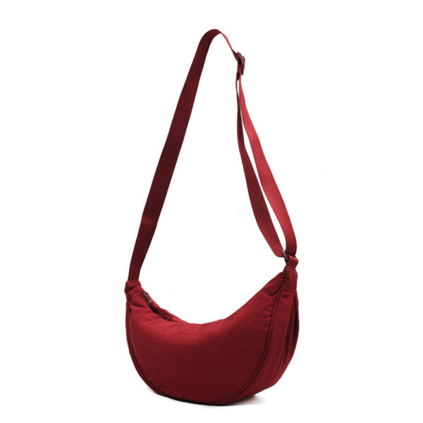 Nylon Messenger Dumplings Shoulder Bag - Image 10