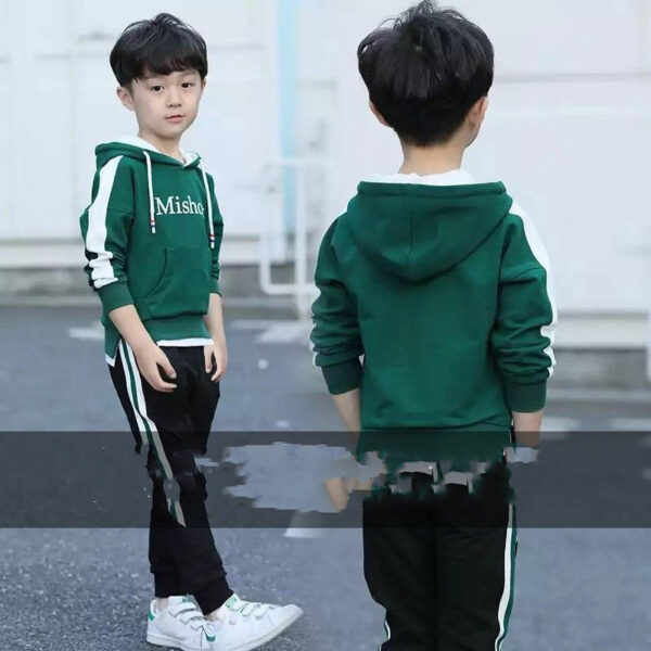 Boys Autumn Spring Sweater and Pants - Image 5